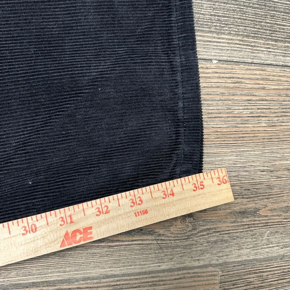 Levis 565 Loose Straight Corduroy Pants Mens 36x36 Black A7221-0056 NEW - Picture 7 of 12